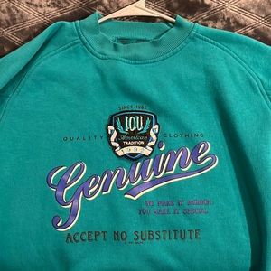 Vintage 1991 I.O.U American Tradition sweater